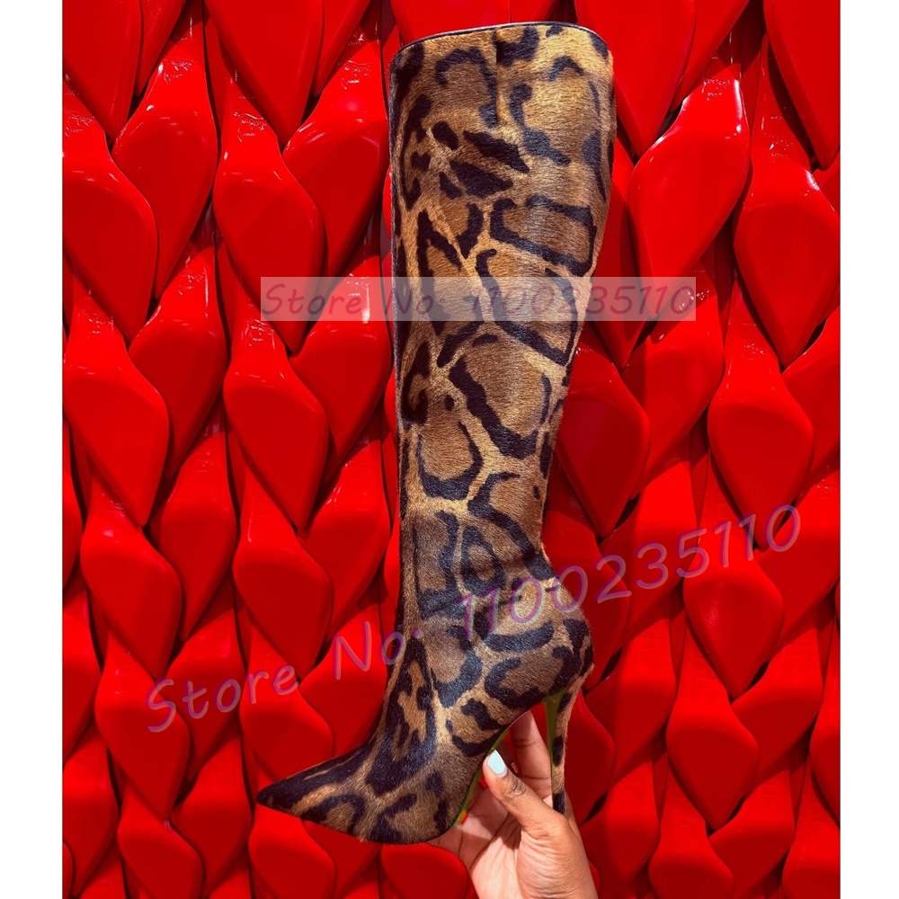 Women'S Fashion Knee High Boots - Botas Femininas de Cano Alto com