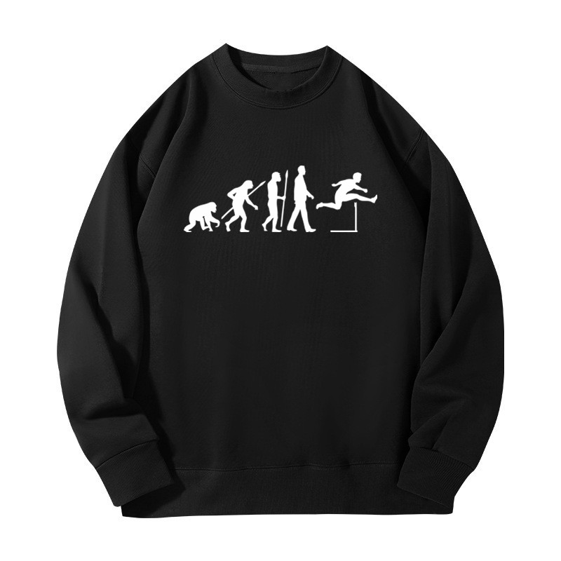 Women Fashion Evolution - Evolution Of Hurdles Moletom estampado com