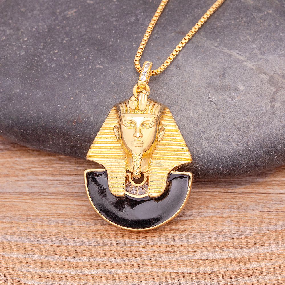 Women Fashion Egypt - Nidin-Colar de pingente de cristal vintage