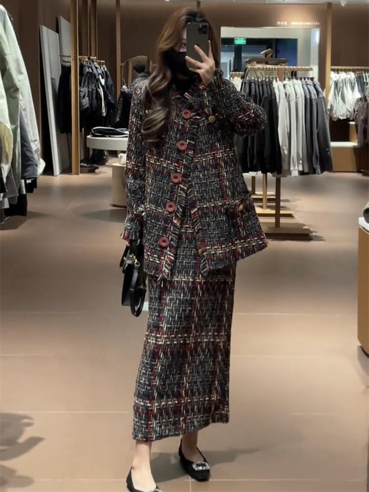 Women'S Fashion Long Coat - Inverno nova moda feminina high-end temperamento