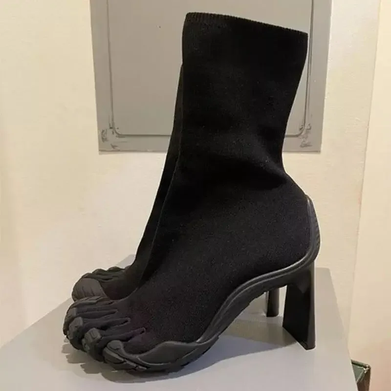 Women'S Fashion Socks - Cinco dedos do pé moda romance