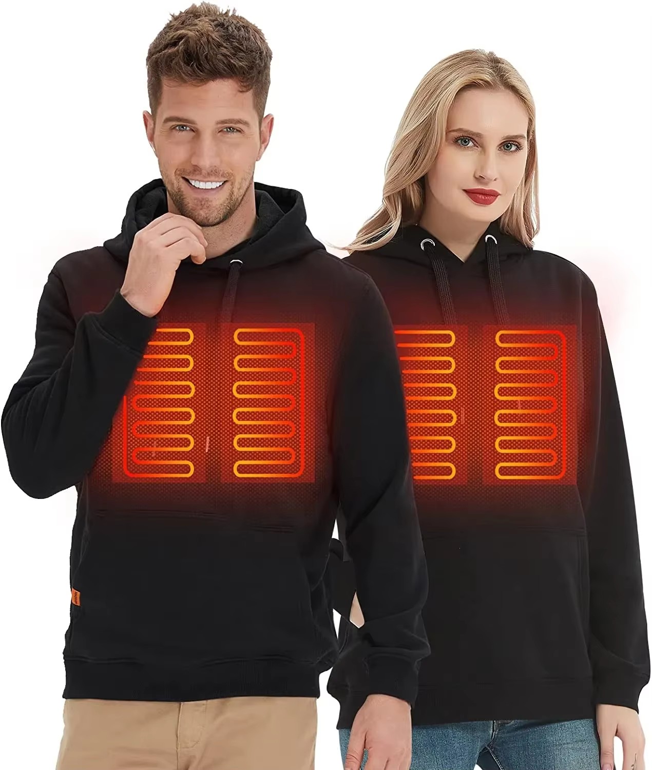 Women'S Fashion Long Coat - Jaquetas Aquecidas USB para Mulheres e