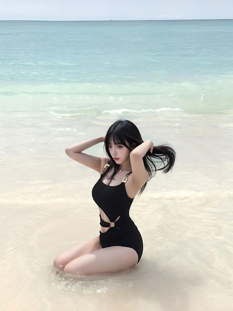 Women'S Fashion Middle Ages - Maiô Monokini Feminino Sexy com Recortes