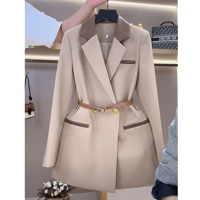 Women'S Fashion Designer Clothes - Outono novo design sentido costura terno