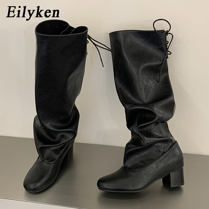 Women'S Fashion Knee High Boots - Eilyken 2027 Nova Moda de Inverno,