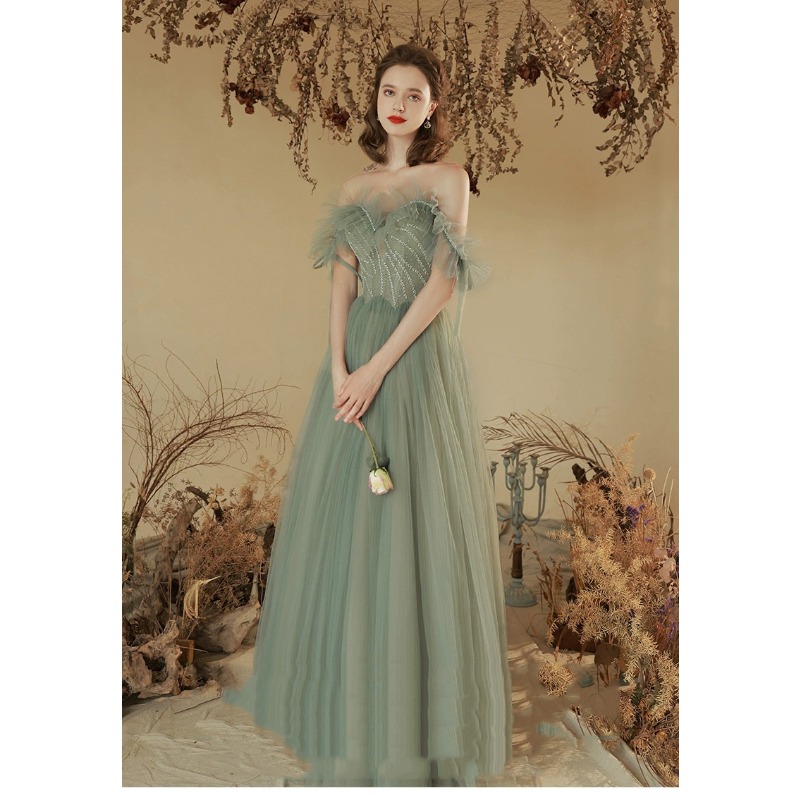 Novo Vestido Longo Feminino de - Women'S Fashion Middle Ages avaliação e preço