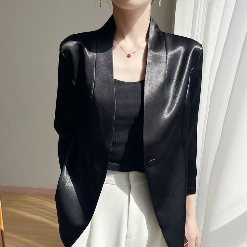 Blusa Feminina de Cetim Dourad - Women'S Fashion Gilded Age avaliação e preço