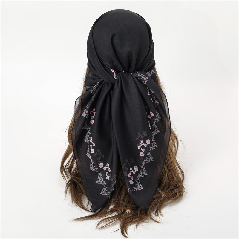 Novo muçulmano quadrado hijab  - Women Fashion Hats avaliação e preço