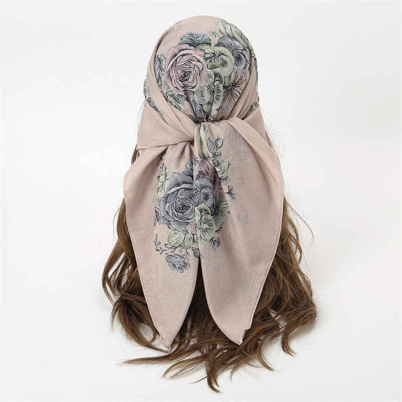 Novo muçulmano quadrado hijab  - Women Fashion Hats avaliação e preço