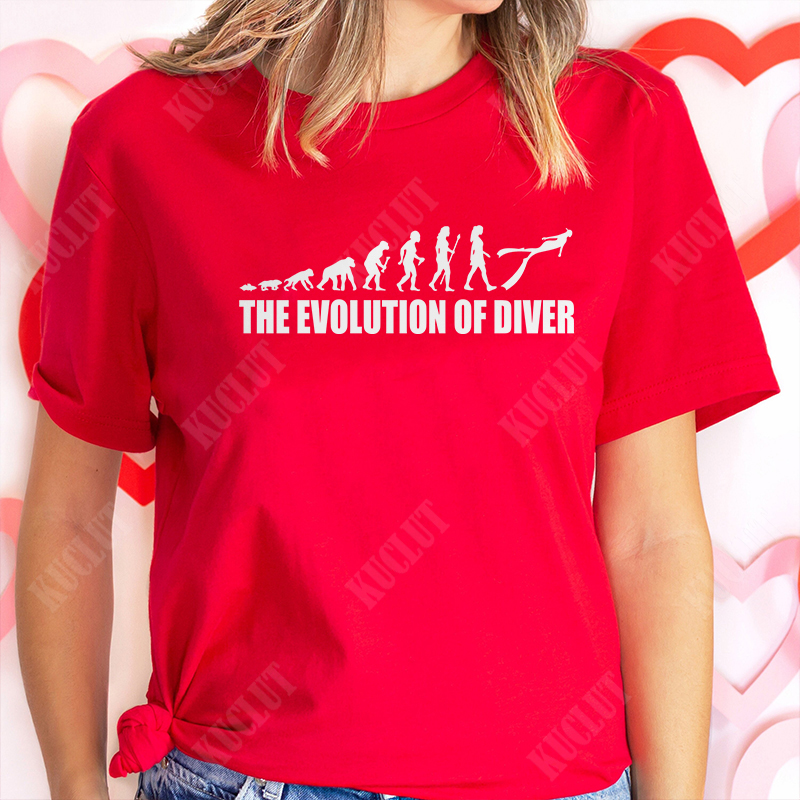 Engraçado evolução do mergulho - Women Fashion Evolution avaliação e preço