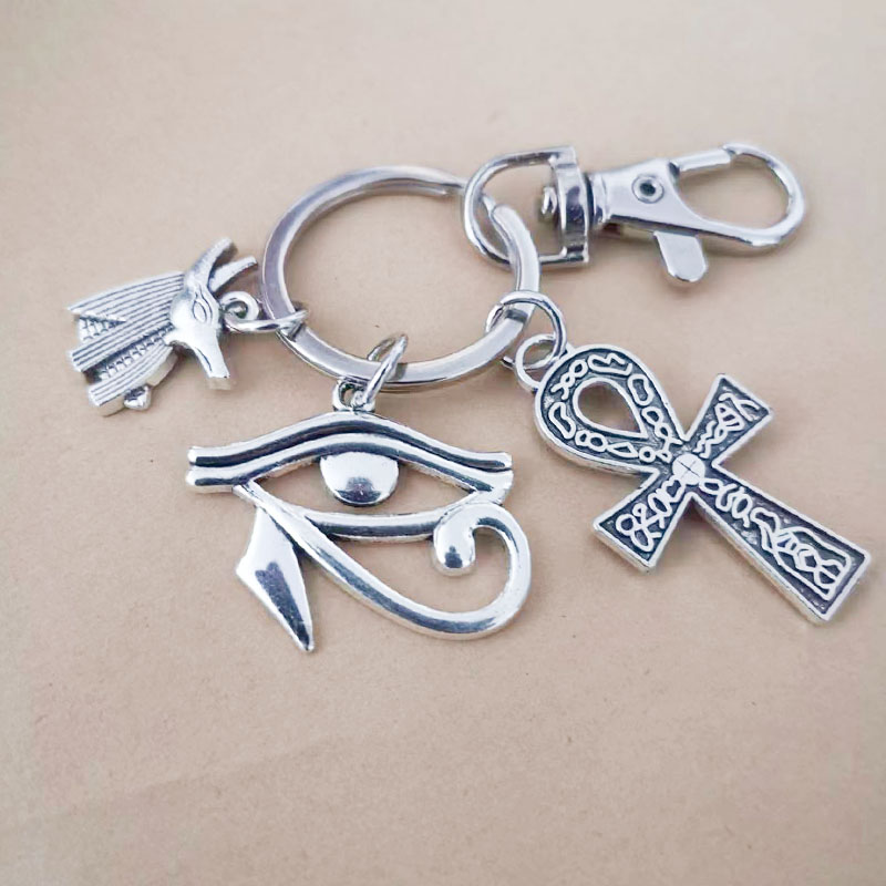 Egito ankh anubis amuletos cru - Women Fashion Egypt avaliação e preço