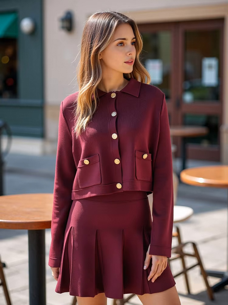 Conjuntos Elegantes para Mulhe - Longline Cardigan Knit avaliação e preço