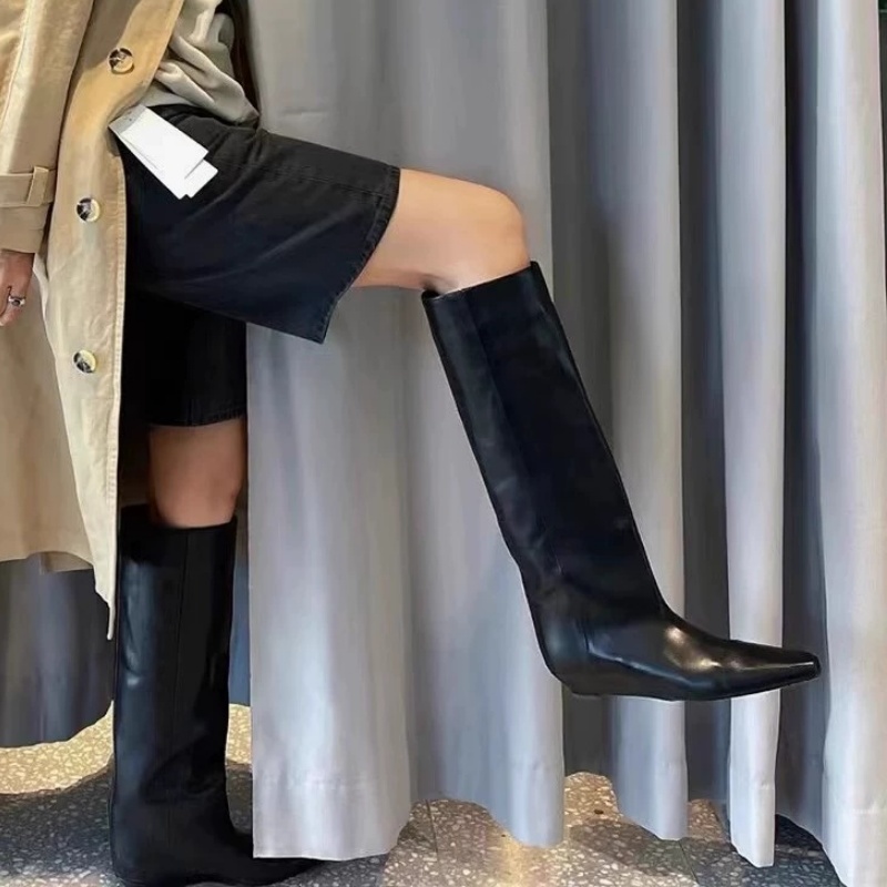 Moda feminina joelho botas alt - Women'S Fashion Knee High Boots avaliação e preço