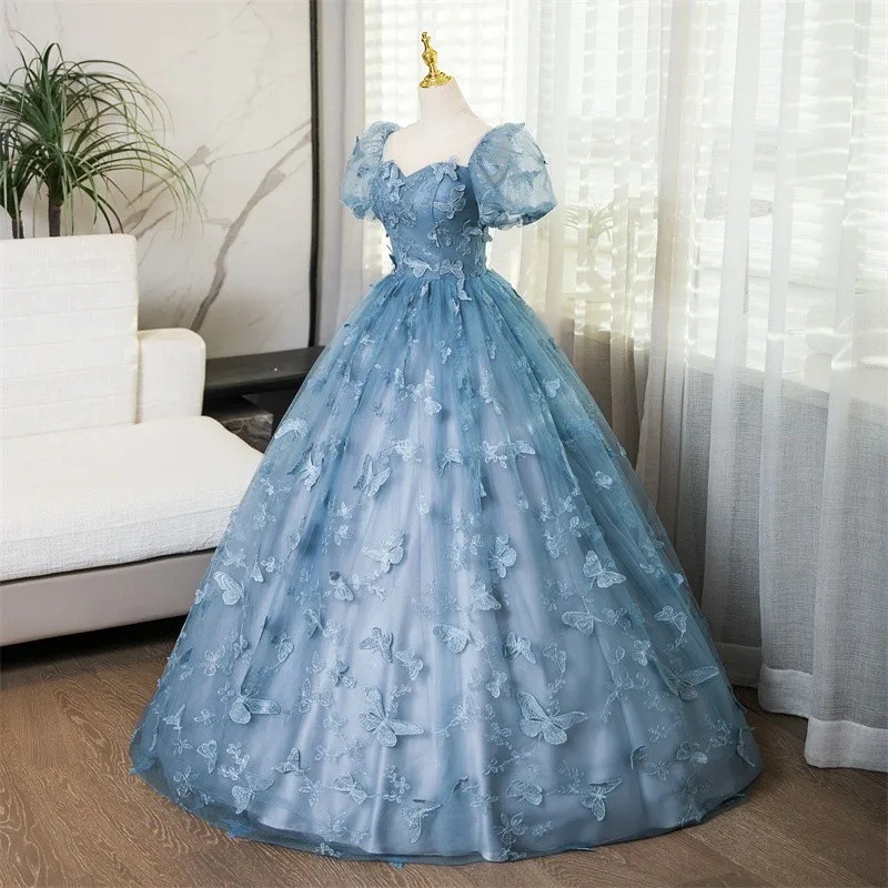 Novo Vestido de Noite Feminino - Women'S Fashion Middle Ages avaliação e preço
