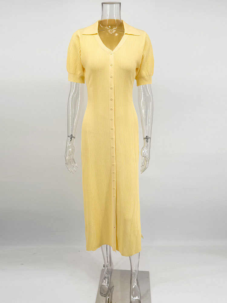 Vestido Longo de Malha Feminin - Longline Cardigan Knit avaliação e preço