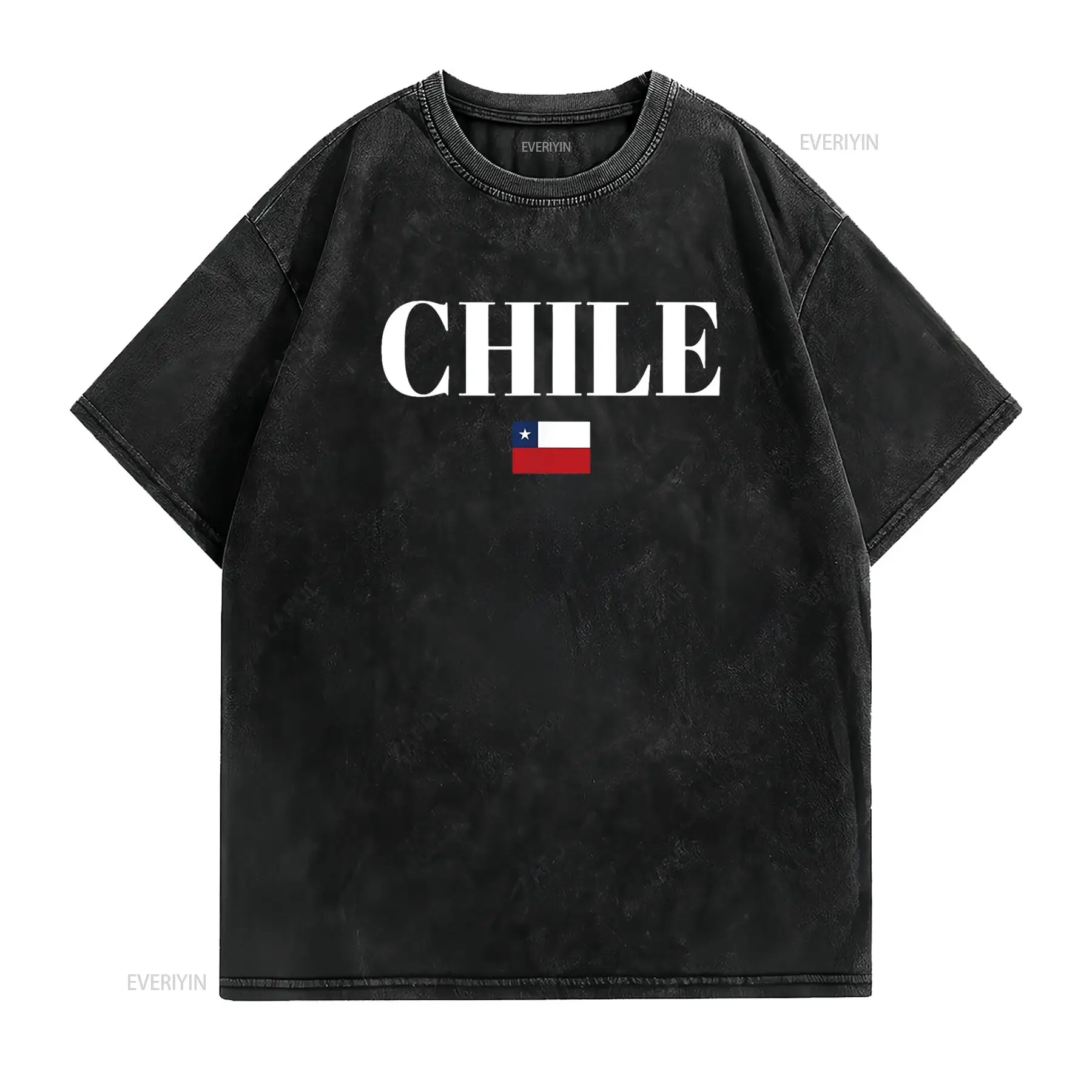 Chile bandeira feminina t cami - Women'S Fashion Designer Clothes avaliação e preço
