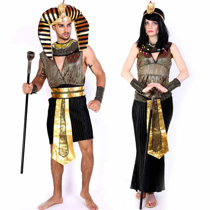 Trajes de halloween antigo egi - Women Fashion Egypt avaliação e preço