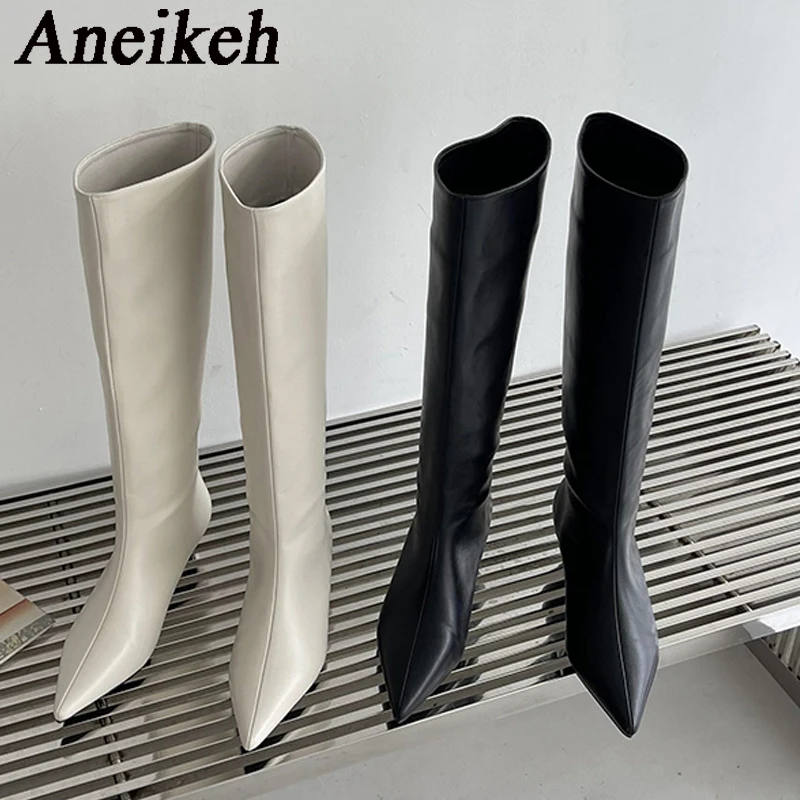 Aneikeh 2026 moda sexy apontou - Women'S Fashion Knee High Boots avaliação e preço