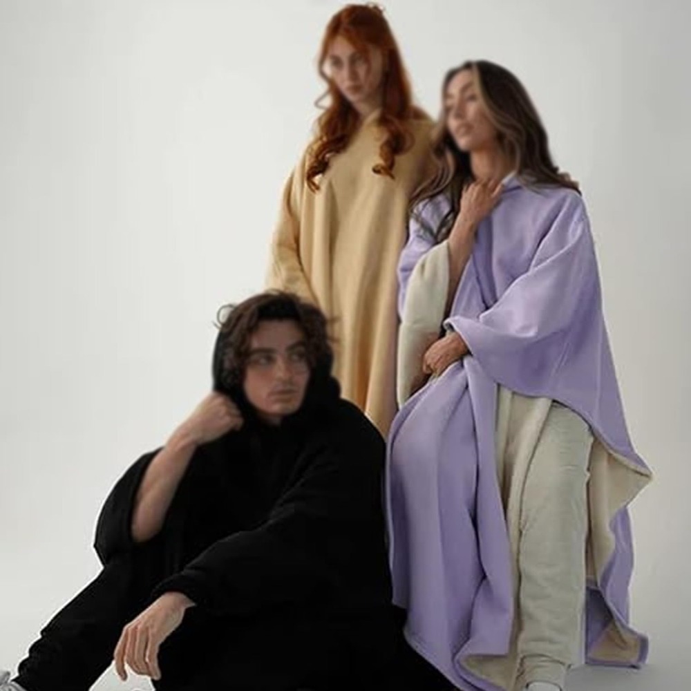 Novo Manto com Capuz de Boa Qu - Women Fashion Hats avaliação e preço