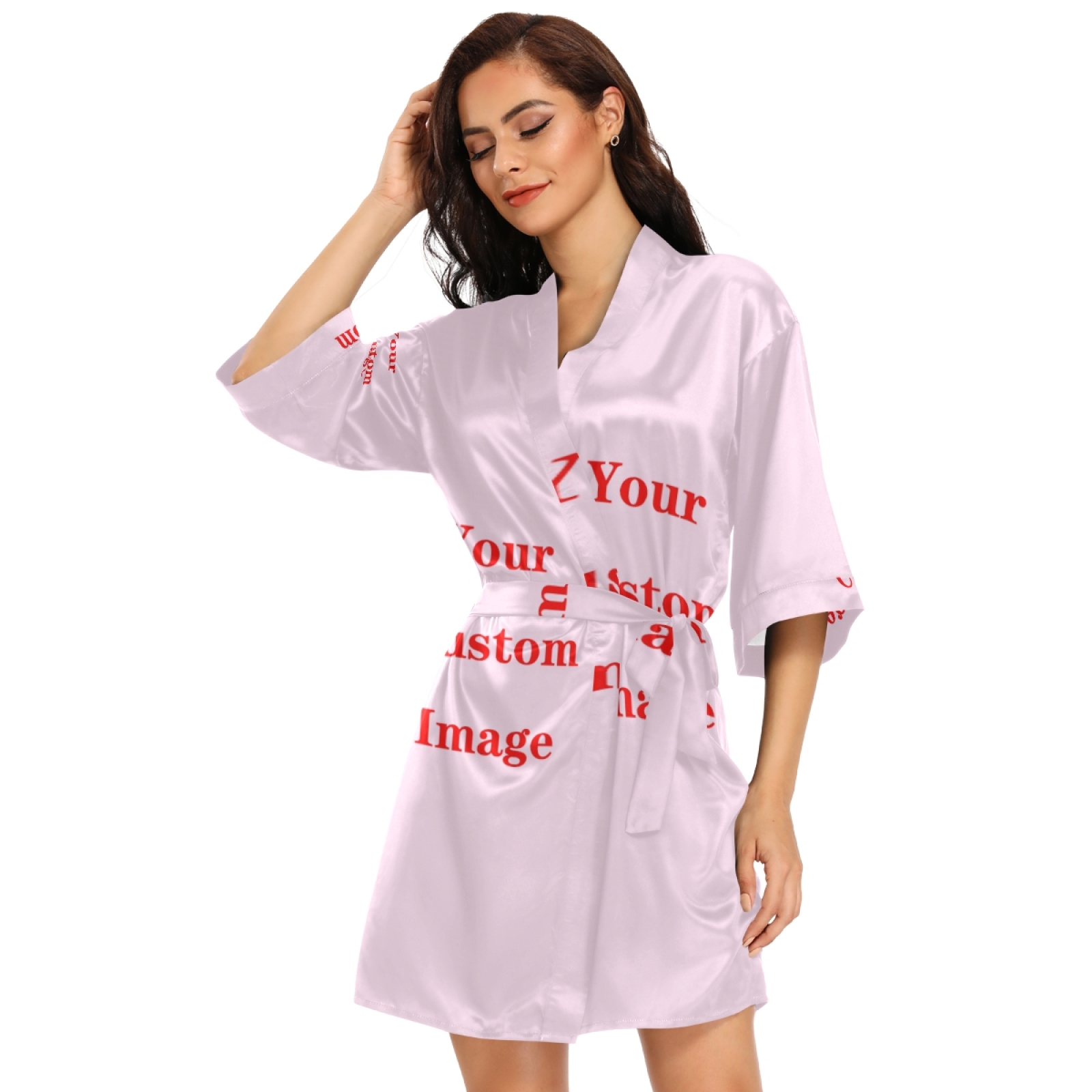 Moda cetim robe longo mulheres - Women'S Fashion Dresses Images avaliação e preço