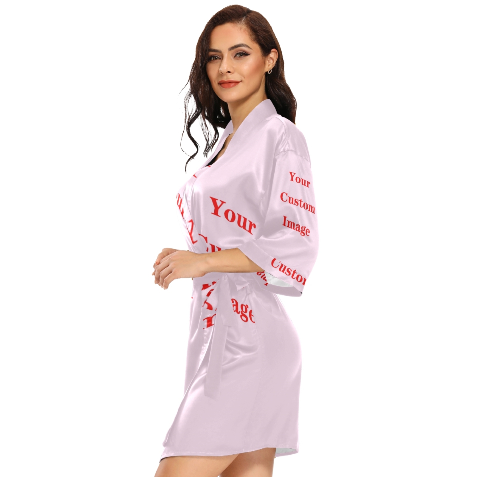 Moda cetim robe longo mulheres - Women'S Fashion Dresses Images avaliação e preço