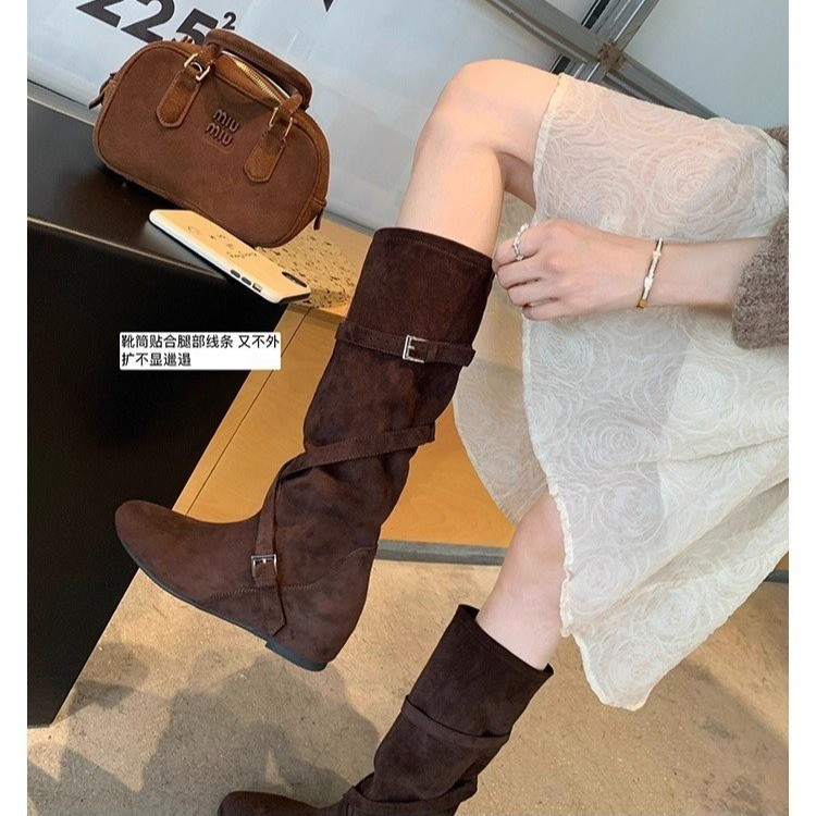 Botas Femininas Estilo Britâni - Women'S Fashion Socks avaliação e preço