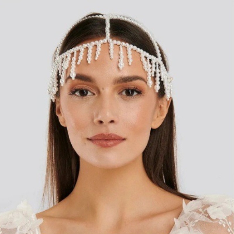 Moda pérola franja headpiece b - Women'S Fashion Roaring 20S avaliação e preço