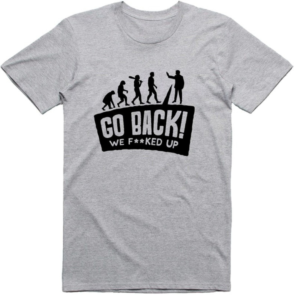 Camiseta engraçada masculina e - Women Fashion Evolution avaliação e preço