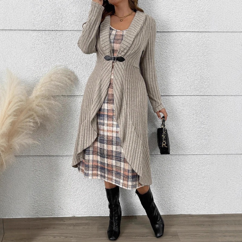 Cardigan e blusão plissados de - Longline Cardigan Knit avaliação e preço