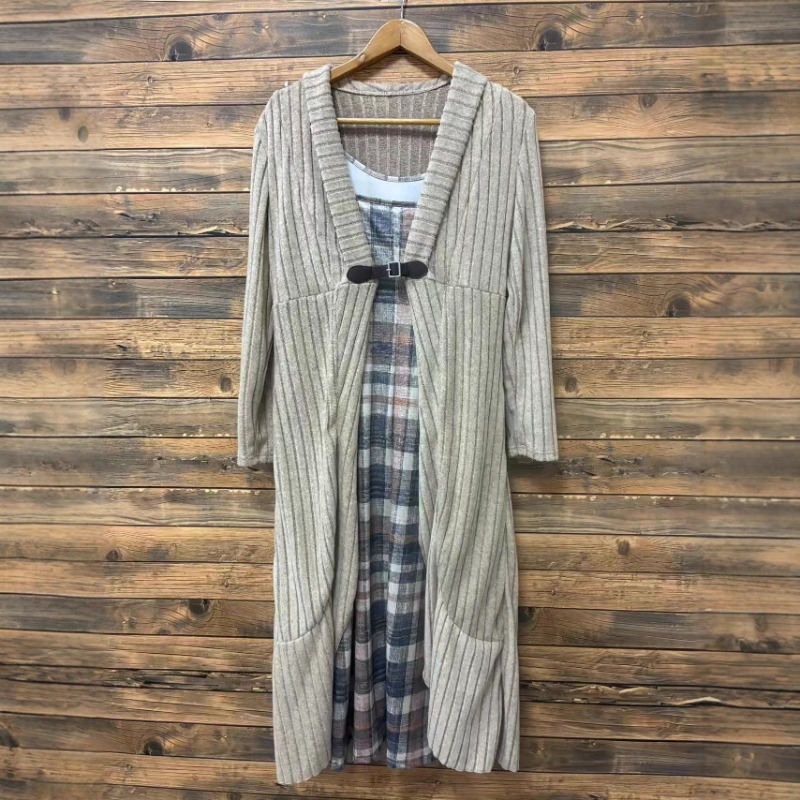 Cardigan e blusão plissados de - Longline Cardigan Knit avaliação e preço
