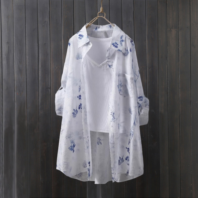 Camisa tencel feminina casaco  - Women'S Fashion Long Coat avaliação e preço