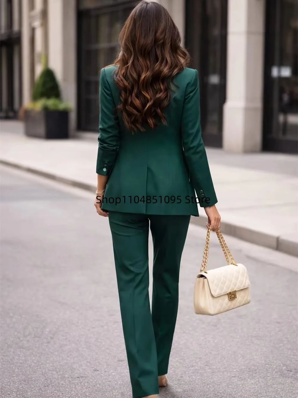 Conjunto Formal de Moda Primav - Women'S Fashion Long Coat avaliação e preço