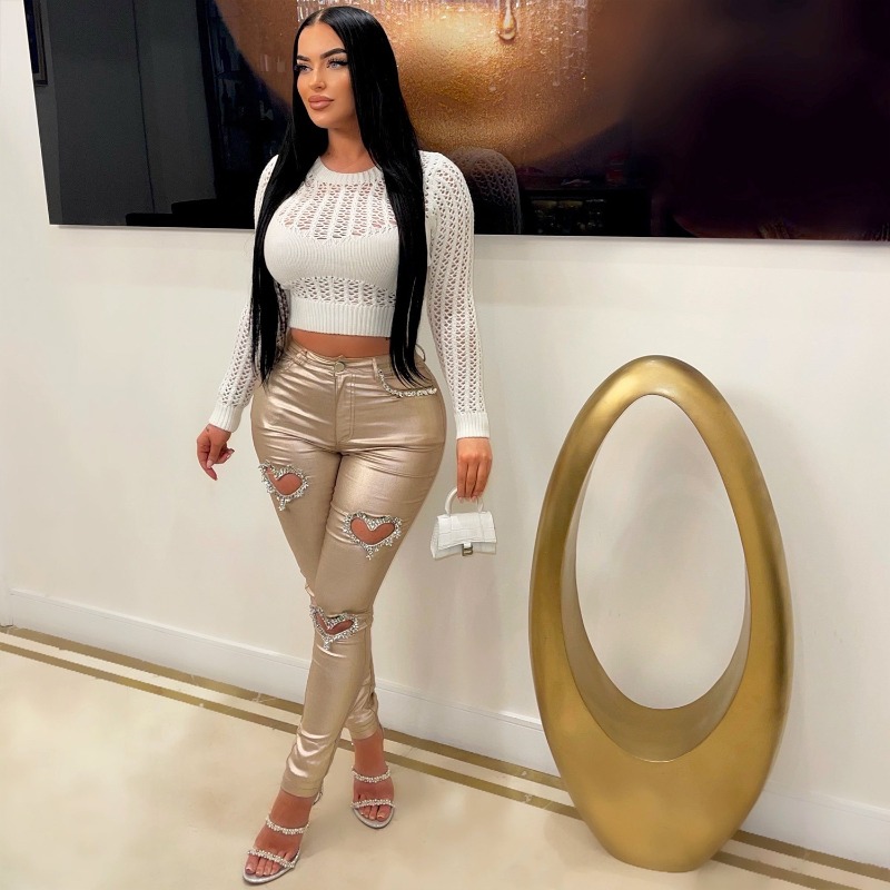 Oco para fora diamantes lovehe - Women'S Fashion Gilded Age avaliação e preço