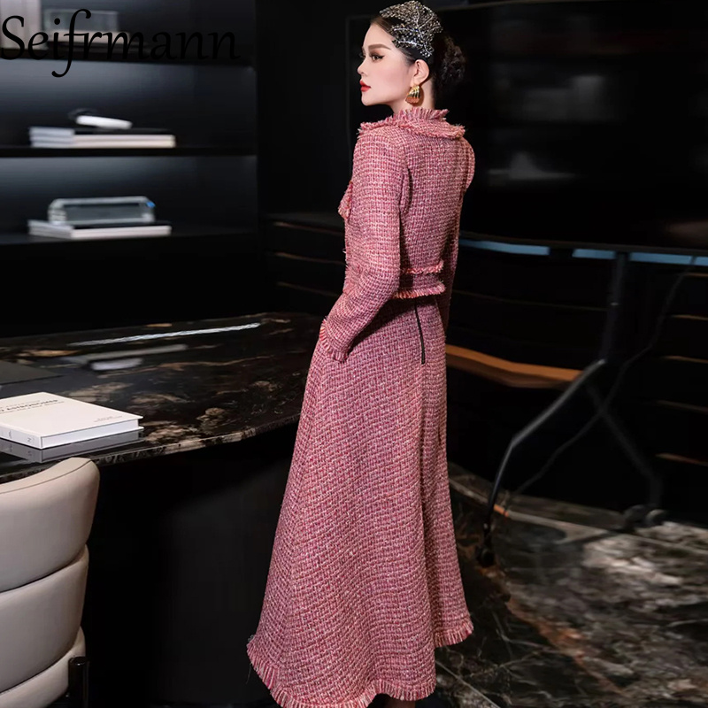 Seifrmann 2026 primavera nova  - Women'S Fashion Long Coat avaliação e preço