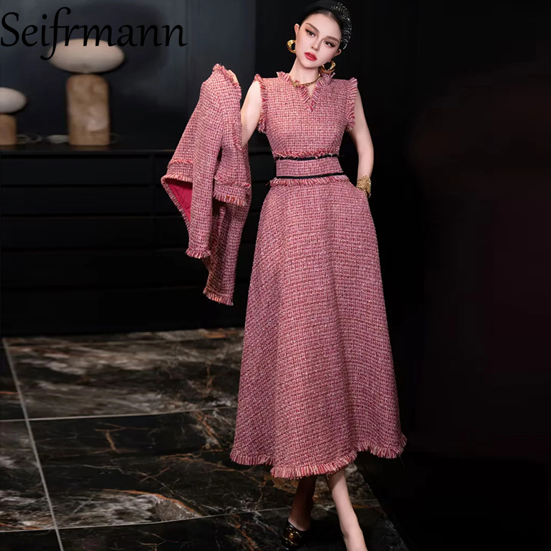 Seifrmann 2026 primavera nova  - Women'S Fashion Long Coat avaliação e preço