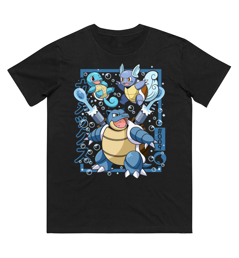 Pokémon Squirtle Evolution Imp - Women Fashion Evolution avaliação e preço