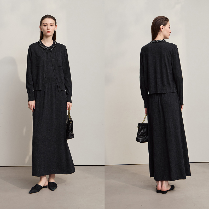 Vestidos Midi AMII 2026, Novo  - Longline Cardigan Knit avaliação e preço