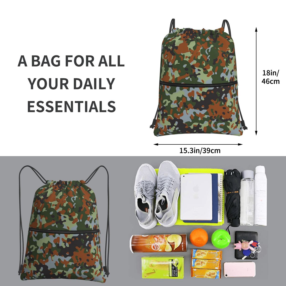 Mochilas de camuflagem Splinte - Women'S Fashion Ww2 avaliação e preço