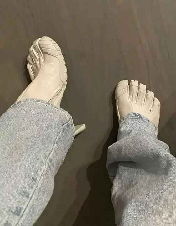 Cinco dedos do pé moda romance - Women'S Fashion Socks avaliação e preço