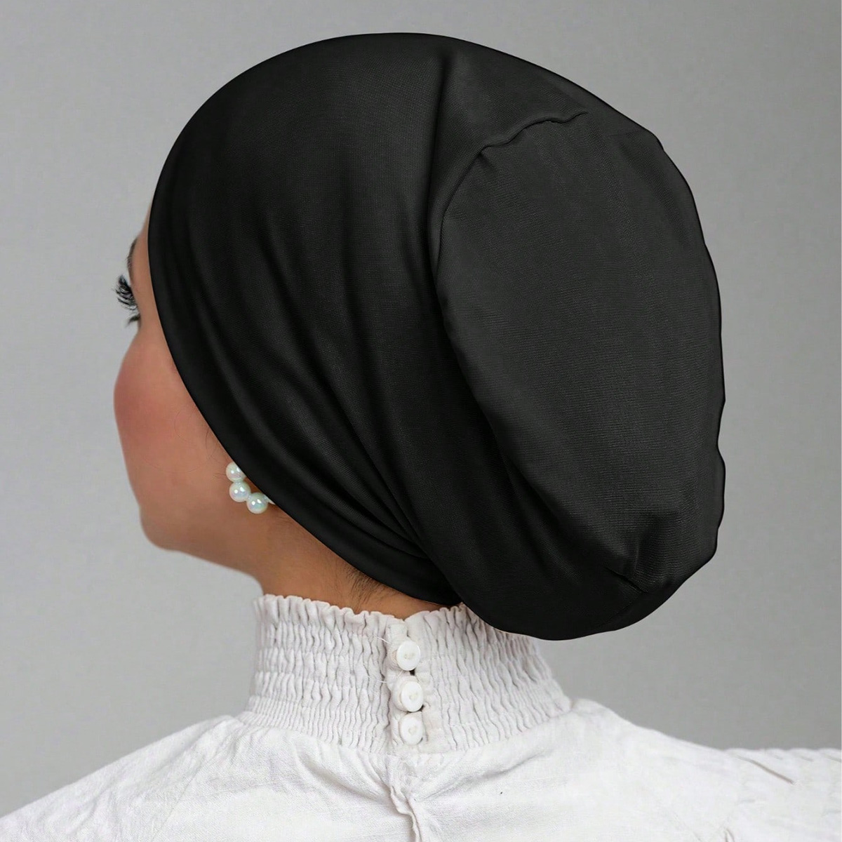 Quente sólido algodão modal jé - Women Fashion Hats avaliação e preço