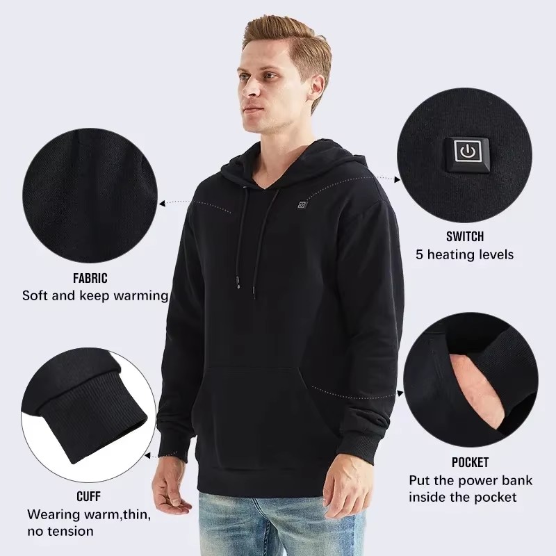 Jaquetas Aquecidas USB para Mu - Women'S Fashion Long Coat avaliação e preço