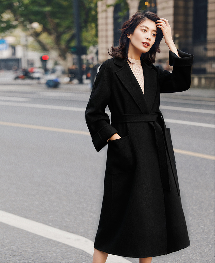 Casaco Longo Feminino Allingen - Women'S Fashion Long Coat avaliação e preço