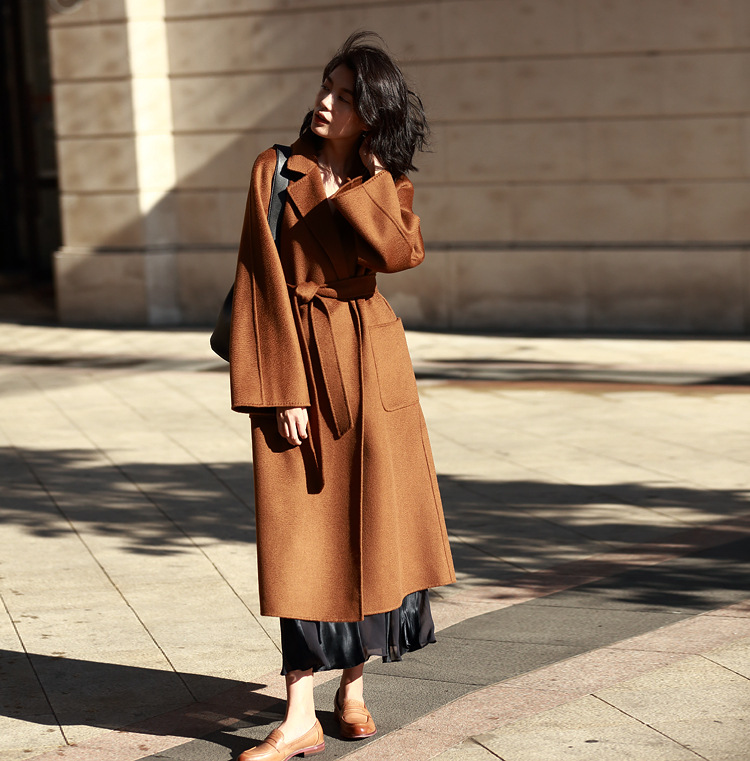 Casaco Longo Feminino Allingen - Women'S Fashion Long Coat avaliação e preço