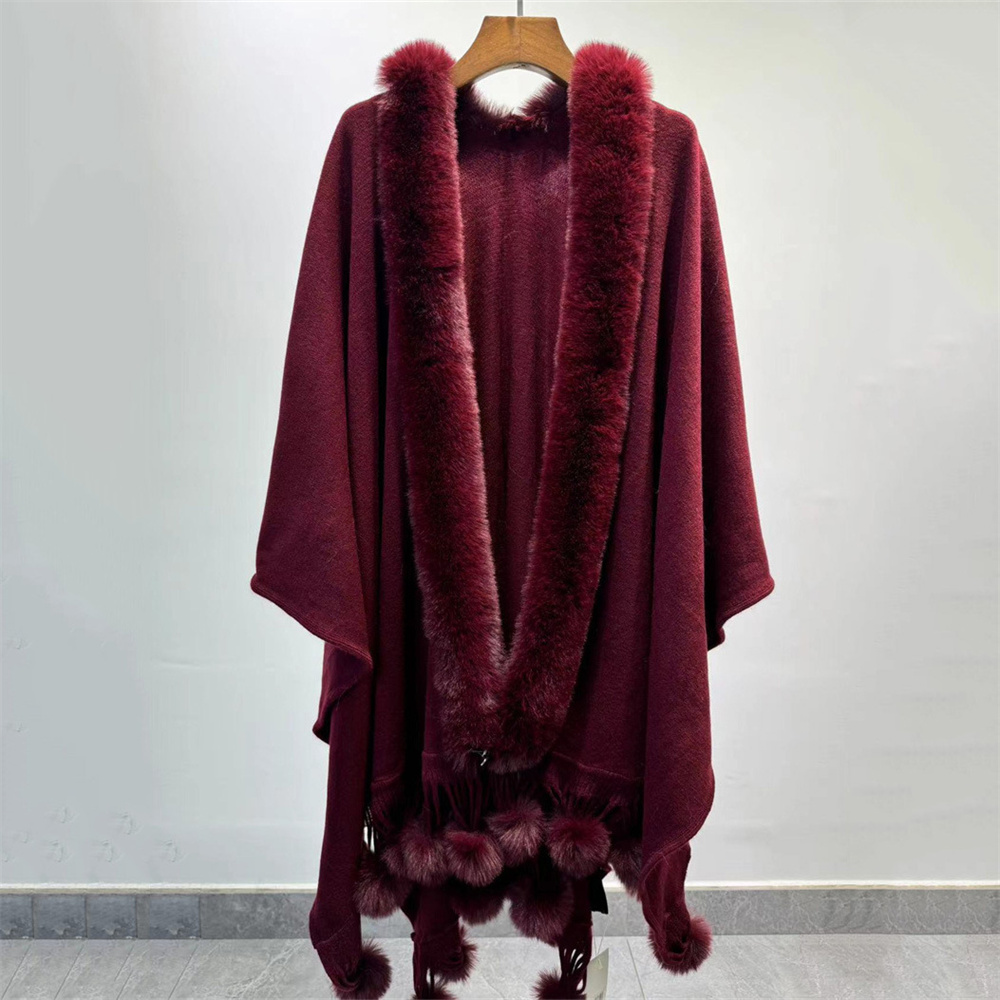 Manto de bola de pele de coelh - Women'S Fashion Long Coat avaliação e preço