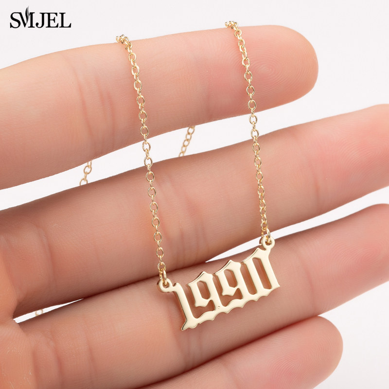 SMJEL-Personalize Ano Número C - Women'S Fashion Year 2000 avaliação e preço