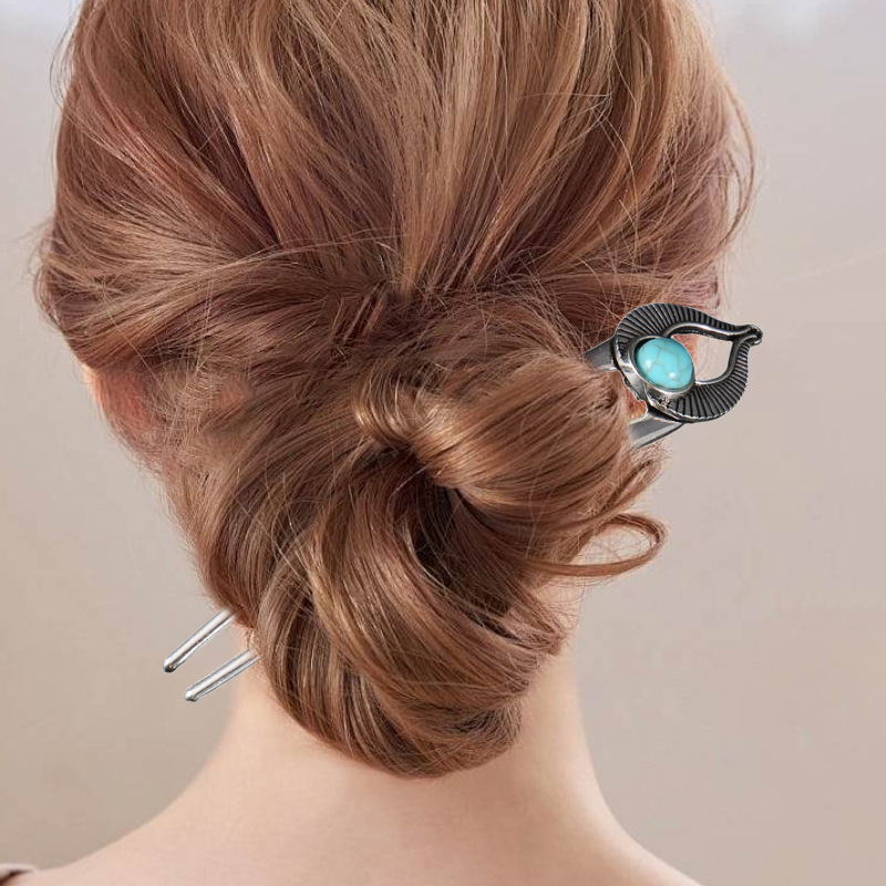 Egito turquesa u forma garfo d - Women Fashion Egypt avaliação e preço