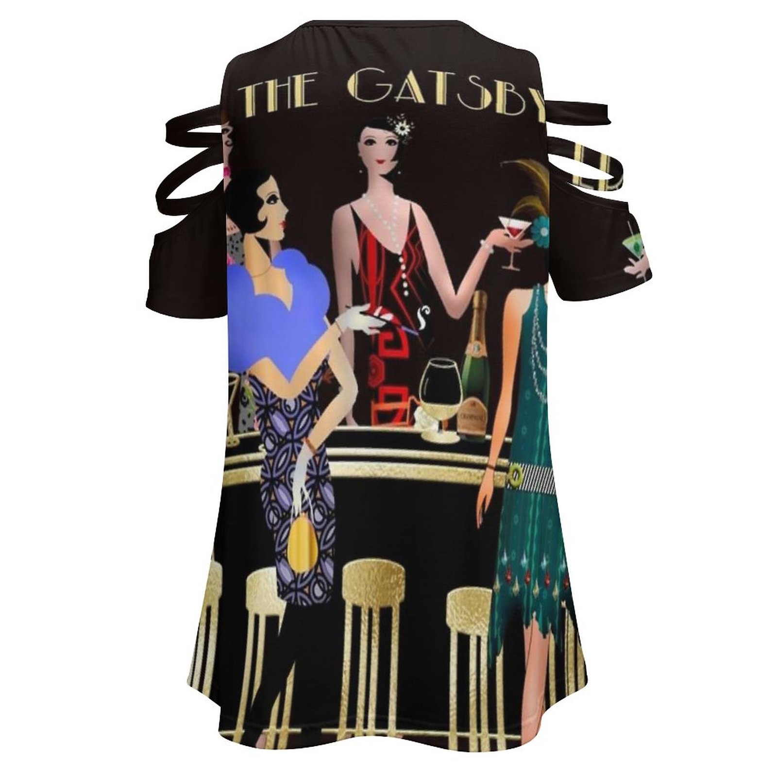 The Gatsby Era Nova Moda Zip O - Women'S Fashion Roaring 20S avaliação e preço